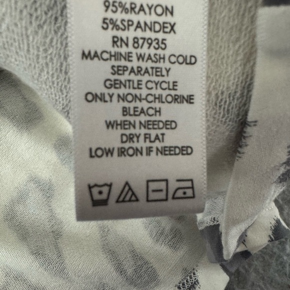 LOGO Lounge Leopard Print Sleeveless Top XL - Picture 5 of 9